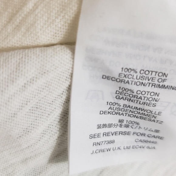 J. Crew Lace reindeer T-shirt - Picture 5 of 6